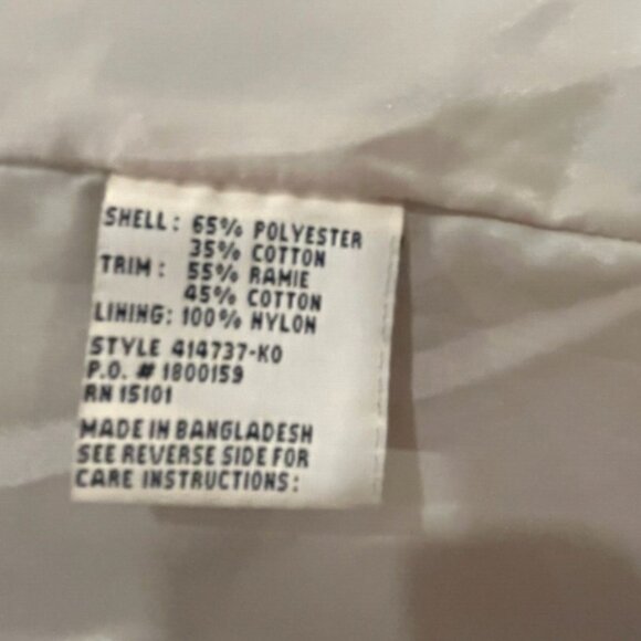 Mulberry Street Active Jacket Vintage cream. Size MED - Picture 3 of 9